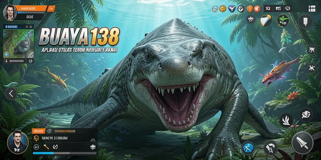 Tampilan utama <strong>BUAYA138</strong> dengan fitur-fitur Utilitas yang menarik.