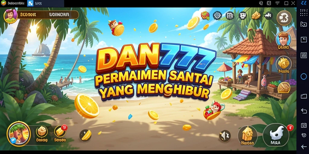 Tampilan gameplay yang seru dan penuh warna dari DAN777.