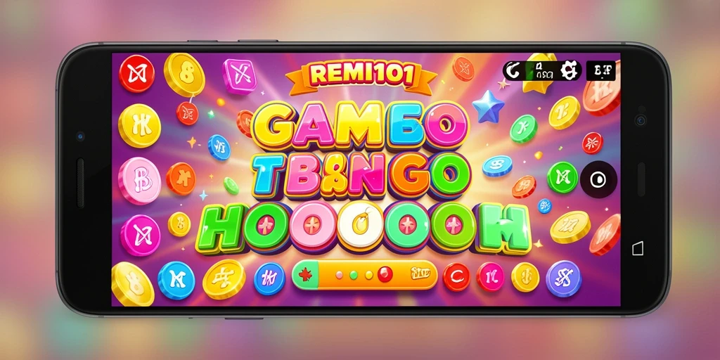 Tampilan gameplay seru di REMI101, penuh dengan aksi Bingo.