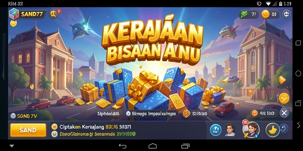 Gameplay SAND77 yang mengasyikkan di dunia Tycoon.