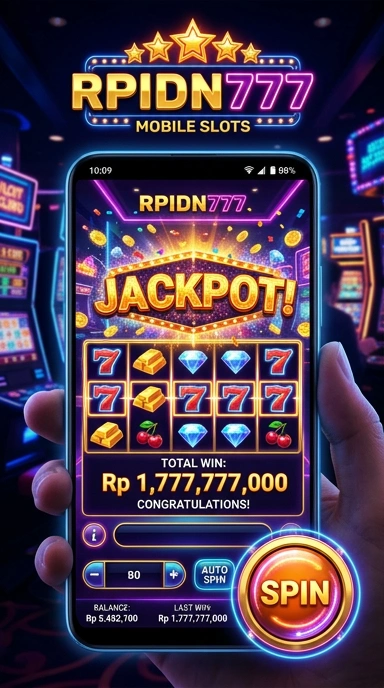 Tampilan antarmuka rpidn777 yang mudah digunakan.